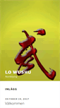 Mobile Screenshot of lo-wushu.se